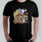 Pixxa Chrono Trigger Unisex %100 Pamuklu Bisiklet Yaka T-Shirt - Siyah
