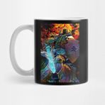 Pixxa Colorful Skull Knight Kupa Bardak