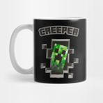 Pixxa Creeper Minecraft Kupa Bardak
