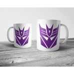 Pixxa Decepticon Logosu Transformers Kupa Bardak Model 1