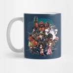 Pixxa Final Fantasy 7 Chibis Fanart Kupa Bardak