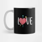 Pixxa Funny Crochet Design Love Crocheting Kupa Bardak