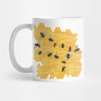 Pixxa Gemini Honeybees Kupa Bardak