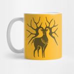 Pixxa Golden Deer Geyik Kupa Bardak