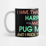 Pixxa I Have Two Titles Harpist And Pug Mom Kupa Bardak