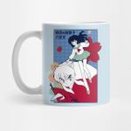 Pixxa Inuyasha Flowers Kupa Bardak