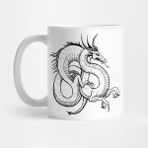Pixxa Japanese Dragon Kupa Bardak