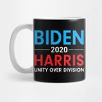 Pixxa Joe Biden Kamala Harris 2020 Unity Over Division Kupa Bardak
