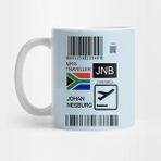 Pixxa Johannesburg South Africa Travel Ticket Kupa Bardak