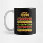Pixxa Korku Filmi Rules Of Horror Kupa Bardak