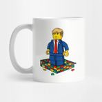 Pixxa LEGO Trump Kupa Bardak - Renkli