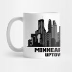 Pixxa Minneapolis Uptown Minnesota Skyline Kupa Bardak
