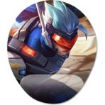 Pixxa Mobile Legends Saber Bilek Destekli Mousepad Model 2 - Oval