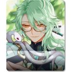Pixxa Model - 1 Baizhu Genshin Impact Bilek Destekli Mouse Pad