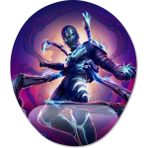 Pixxa Model - 1 Blue Beetle Bilek Destekli Mouse Pad