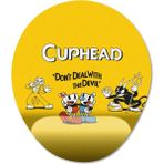 Pixxa Model - 1 Cuphead Bilek Destekli Mouse Pad