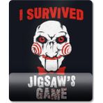 Pixxa Model 1 I Survived Jigsaw Testere Saw Bilek Destekli Mouse Pad