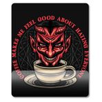 Pixxa Model 1 Kahve Coffee Makes Me Feel Good About Hating Everyone Bilek Destekli Mouse Pad