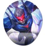 Pixxa Model 1 Legends Saber Bilek Destekli Oval Mouse Pad
