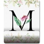 Pixxa Model 1 M Harfi-Çiçekli Harf Bilek Destekli Mouse Pad
