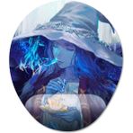 Pixxa Model 1 Oval Elden Ring-Ranni Bilek Destekli Mouse Pad