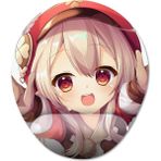 Pixxa Model -1 Oval Klee Genshin Impact Bilek Destekli Mouse Pad