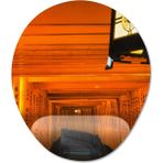 Pixxa Model -1 Oval Kyoto Gezgin Seyahat Bilek Destekli Mouse Pad
