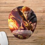 Pixxa Model -1 Oval Mobile Legends-Valir Bilek Destekli Mouse Pad