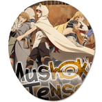 Pixxa Model -1 Oval Mushoku Tensei Bilek Destekli Mouse Pad