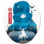 Pixxa Model 1 Oval Naruto - Itachi Bilek Destekli Mouse Pad