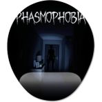 Pixxa Model -1 Oval Phasmophobia Bilek Destekli Mouse Pad