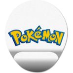 Pixxa Model -1 Oval Pokemon Bilek Destekli Mouse Pad