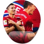 Pixxa Model 1 Oval Robert Lewandowski Bilek Destekli Mouse Pad