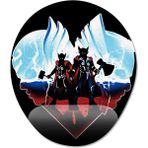 Pixxa Model 1 Oval Thor Lady Thor Marvel Bilek Destekli Mouse Pad