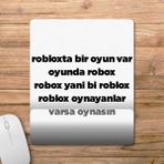 Pixxa Model 1 Roblox'ta Bir Oyun Var Oyunda Robox Bilek Destekli Mouse Pad