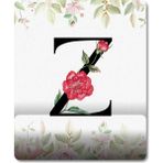 Pixxa Model 1 Z Harfi - Çiçekli Harf Bilek Destekli Mouse Pad