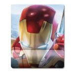 Pixxa Model - 2 Iron Man Demir Adam Bilek Destekli Mousepad Model - 2 Oval - Marjinal