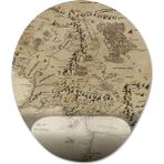 Pixxa Model 2 Oval Marjinal Yüzüklerin Efendisi - Lord of the Rings Bilek Destekli Mouse Pad