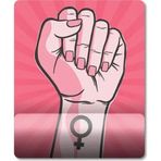 Pixxa Model - 3 Feminizm Kadın Hakları Bilek Destekli Mouse Pad