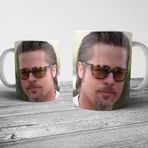 Pixxa Model 4 Brad Pitt Kupa Bardak