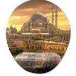 Pixxa Model -4 Oval İstanbul Gezgin Seyahat Bilek Destekli Mouse Pad