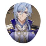 Pixxa Model -4 Oval Kamisato Ayato Genshin Impact Bilek Destekli Mouse Pad