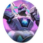 Pixxa Model -4 Oval Mobile Legends-Uranus Bilek Destekli Mouse Pad