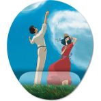 Pixxa Model 4 Oval The Wind Rises Rüzgar Yükseliyor Studio Ghibli Bilek Destekli Mouse Pad