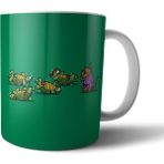 Pixxa Ninja Turtles Ninja Kaplumbağalar ve Splinter Kupa Bardak Model 1