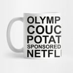 Pixxa Olympic Couch Potato Sponsored By Netflix Kupa Bardak