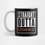 Pixxa Orange Is The New Black Shirt: Straight Outta Litchfield Kupa Bardak