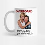 Pixxa Overboard Kurt Russell ve Goldie Hawn Kupa Bardak - Renkli