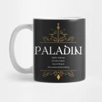 Pixxa Paladin Paladins Warrior Dungeons Crawler And Dragons Slayer Kupa Bardak