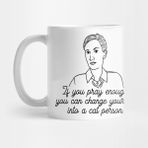 Pixxa Pray Enough Cat Person Angela The Office Kupa Bardak